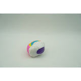 Jucarie Squishy Flippy, Norisor curcubeu, Squeeze Pinch Family, Fidget Toy, Roz - vivimall.ro