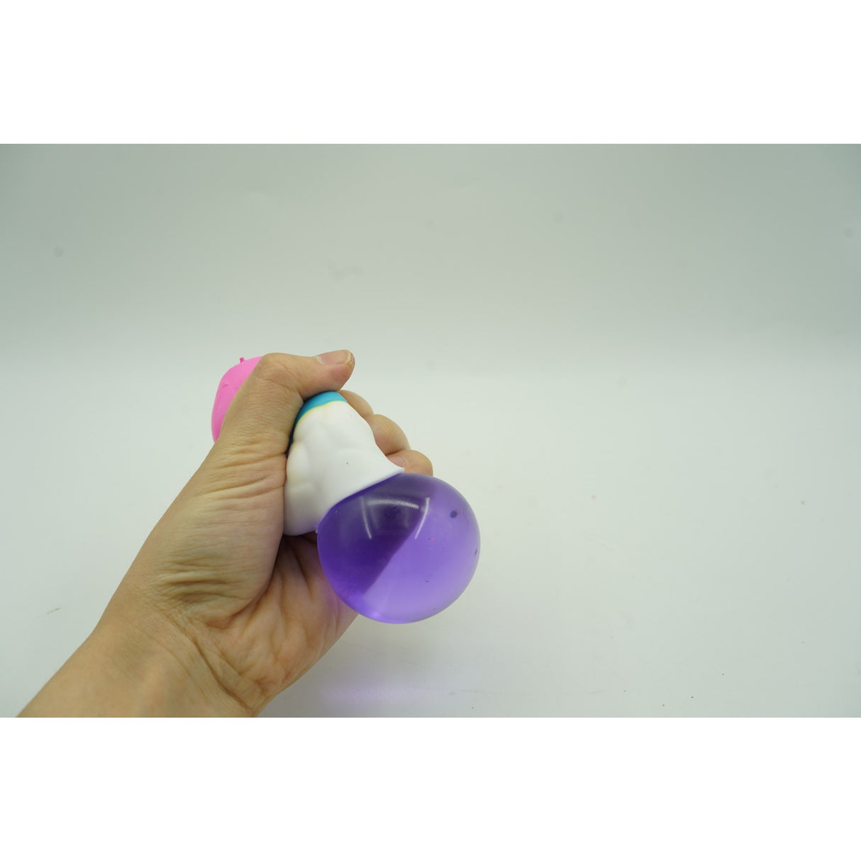 Jucarie Squishy Norisor Curcubeu, Squeeze Pinch Family, Fidget Toy