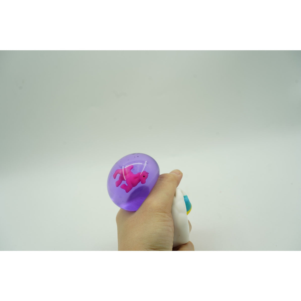 Jucarie Squishy Norisor Curcubeu, Squeeze Pinch Family, Fidget Toy