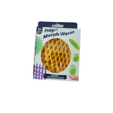 Jucarie Worm Fidget De Decompresie, Anti Stres, Dimensiune Compacta 10 Cm, Dimensiune Extinsa 24.5 Cm - vivimall.ro