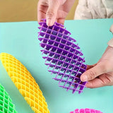 Jucarie Worm Fidget De Decompresie, Anti Stres, Dimensiune Compacta 10 Cm, Dimensiune Extinsa 24.5 Cm - vivimall.ro