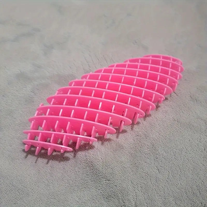 Jucarie Worm Fidget De Decompresie, Anti Stres, Dimensiune Compacta 10 Cm, Dimensiune Extinsa 24.5 Cm - vivimall.ro
