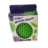 Jucarie Worm Fidget De Decompresie, Anti Stres, Dimensiune Compacta 10 Cm, Dimensiune Extinsa 24.5 Cm
