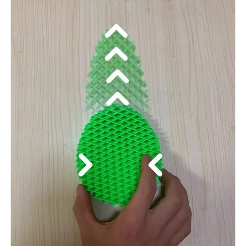 Jucarie Worm Fidget De Decompresie, Anti Stres, Dimensiune Compacta 10 Cm, Dimensiune Extinsa 24.5 Cm