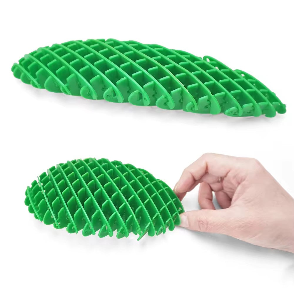 Jucarie Worm Fidget De Decompresie, Anti Stres, Dimensiune Compacta 10 Cm, Dimensiune Extinsa 24.5 Cm
