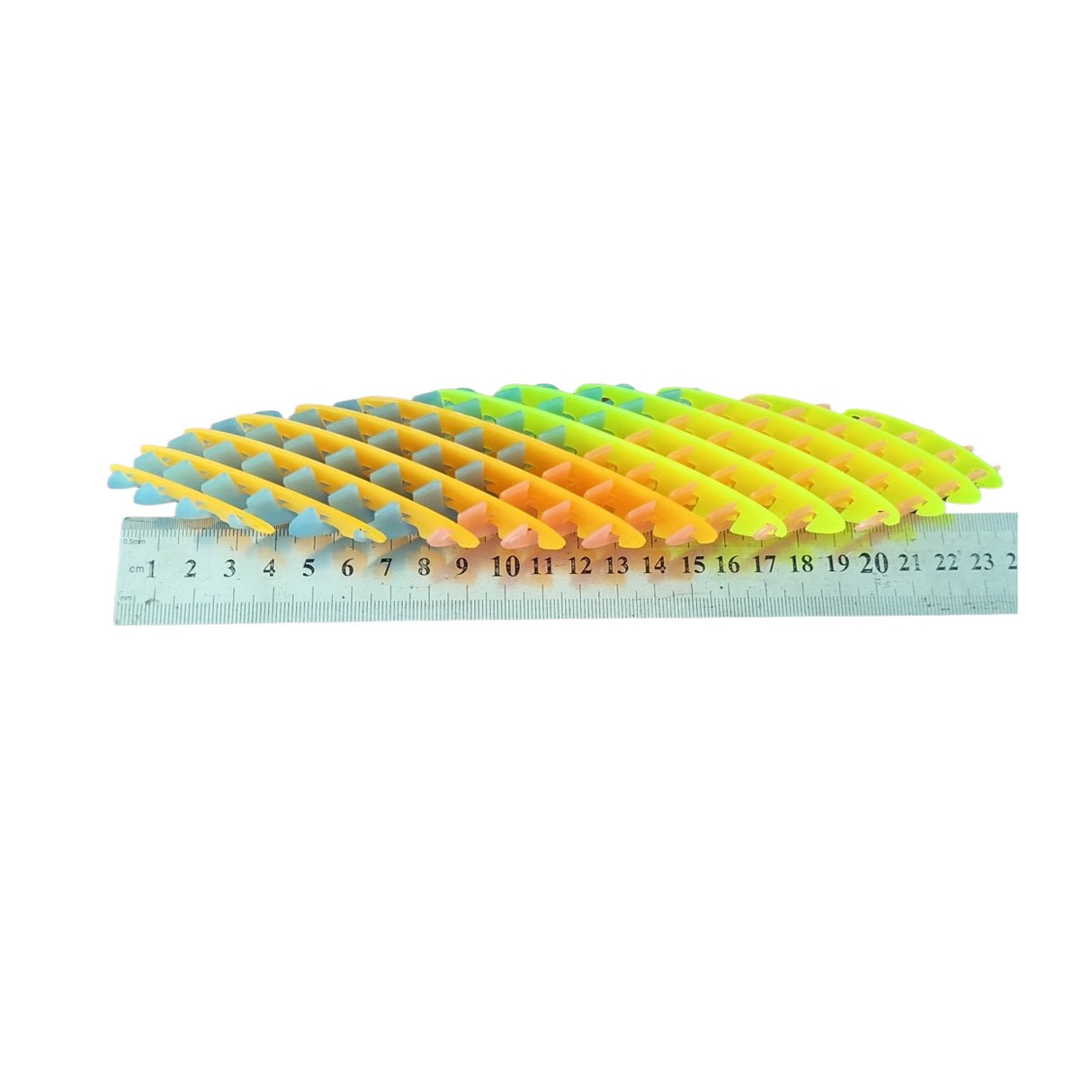 Jucarie Worm Fidget De Decompresie, Anti Stres, Dimensiune Compacta 10 Cm, Dimensiune Extinsa 24.5 Cm - vivimall.ro