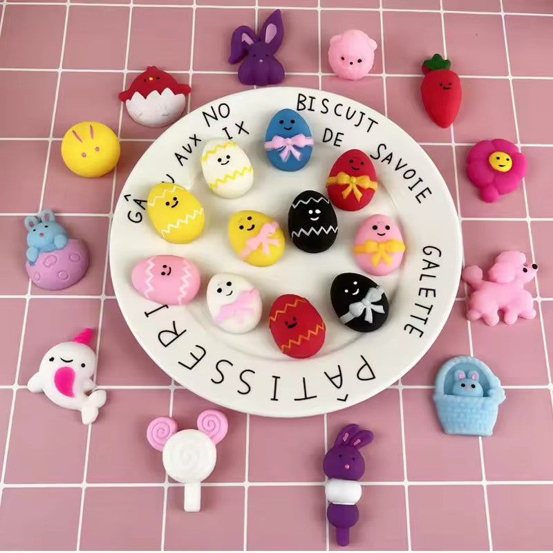 Jucarii Senzoriale Fidget Toy Squishy, Anti-Stres, +3 Ani. Model Tematic Paste, Multicolor - vivimall.ro