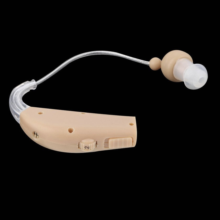 Aparat Auditiv Bte Reincarcabil, Jz-1088F, Aparat Auditiv Auxiliar Cu Statie De Incarcare, In Ear, Amplificator De Sunet, Din Abs Silicon - vivimall.ro