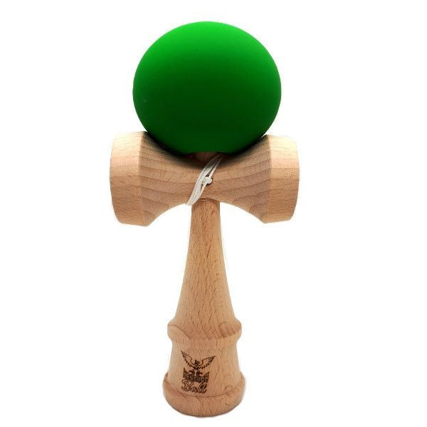 Kendama Ball Originala Lemn Fag Mat Grip Verde - vivimall.ro