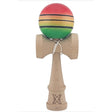 Kendama Originala X - Chicanos, Super Sticky, V3 King Size Cup, Gaura in Baza, Profesionala, Vivimall -Big cup  -, din Lemn, 18 cm, Gradient Rosu/Galben/Verde - vivimall.ro