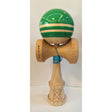 Kendama Originala X - RAINBOW , Profesionala, Flippy, din Lemn, 18 cm, Verde -largel balls+large handle  +Original Super Sticky - vivimall.ro
