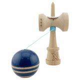 Kendama Originala X - Rainbow, Super Sticky, V3 King Size Cup, Gaura in Baza, Profesionala, Vivimall, din Lemn, 18 cm, Albastru
