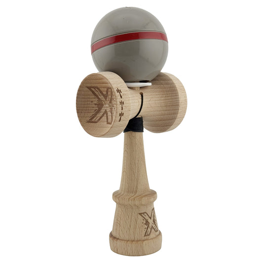 Kendama Originala X - Silken, Super Sticky, V3 King Size Cup, Gaura in Baza, Profesionala, Vivimall, din Lemn, 18 cm, Ice