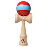 Kendama USA Tribute TRB103 Single Stripe Rosu Bleu - vivimall.ro