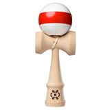Kendama USA Tribute TRB110 Single Stripe Alb Rosu - vivimall.ro
