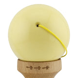 Kendama X Originala, Profesionala, Flippy, Big Cups V2, Super Sticky cu Cupe Mari, Rulment Metalic, din lemn 18 cm, Ata 55 cm, Galben/Negru