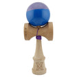 Kendama X Originala, Profesionala, Vivimall, Big Cups V2, Super Sticky cu Cupe Mari, Rulment Metalic, din lemn 18 cm, Ata 55 cm, Mov/Albastru - vivimall.ro