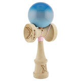 Kendama X Originala, Profesionala, Vivimall Big Cups V2, Super Sticky din Lemn, 18 cm, Gradient Albastru/Gri/Bleu - vivimall.ro