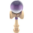 Kendama X Originala, Profesionala, Flippy, Big Cups V2, Super Sticky, Rulment Metalic cu Ata 55 cm,Mov/Alb - vivimall.ro