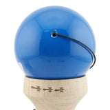 Kendama X Originala, Profesionala, Flippy, Crazy Smile, Super Sticky cu Cupe Mari KING SIZE V3, Gaura in Baza, Rulment Metalic, din lemn 18 cm, Ata 62/65 cm, Special Albastru - vivimall.ro