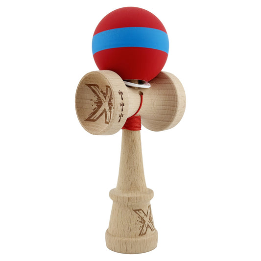Kendama X Originala, Profesionala, Vivimall, Big Cups V3, Rubber Grip model 7 - vivimall.ro