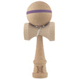 Kendama X Originală, Profesională, Flippy, din Lemn, 18 cm, Dunga Mov - vivimall.ro
