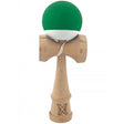 Kendama X Originala, Profesionala, Vivimall, din Lemn, 18 cm, Rubber Grip, Verde Alb - vivimall.ro