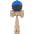 Kendama X Originala, Profesionala, Flippy, din Lemn, Rubber Grip, 18 cm, Albastru/Negru - vivimall.ro