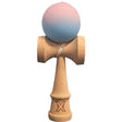 Kendama X Originala, Profesionala din Lemn, Rubber Grip, 18 cm, Lila/Turcoaz - vivimall.ro