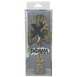 Kendama X Originala, Profesionala, Flippy, Kendama Cracked, din Lemn – 18 cm, Crack Negru/Galben