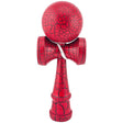 Kendama X Originala, Profesionala, Flippy, Kendama Cracked, din Lemn, 18 cm, Rosu/Negru - vivimall.ro