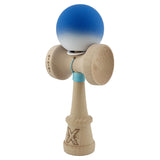 Kendama X Originala, Profesionala, Vivimall, Big Cups V3, Rubber Grip model Albastru/alb - vivimall.ro
