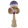 Kendama X Originala, Profesionala, Vivimall, Rubber Grip, Cupe Mari KING SIZE V3, Gaura in Baza, Rulment Metalic, din lemn 18 cm, Ata 55 cm, Special Purpuriu/Mov/Lila - vivimall.ro