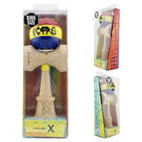 Kendama originală Tricolor Edition, ață colorată 55 cm, vedere de ansamblu