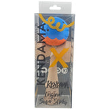 Kendama X Originala, Profesionala Limited, Vivimall, din Lemn, Super Sticky, 18 cm, Albastru/Portocaliu - vivimall.ro