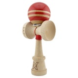 Kendama Originala X - Rainbow, Super Sticky, V3 King Size Cup, Gaura in Baza, Profesionala, Vivimall, din Lemn, 18 cm, Rosu
