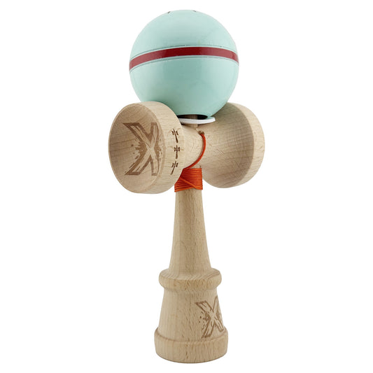 Kendama Originala X - Silken, Super Sticky, V3 King Size Cup, Gaura in Baza, Profesionala, Vivimall, din Lemn, 18 cm, Mint