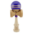 Kendama X Rainbow Originala, Profesionala, Flippy, Big Cups V2, Super Sticky cu Cupe Mari, Rulment Metalic, din lemn 18 cm, Ata 55 cm, Indigo/Maro - vivimall.ro