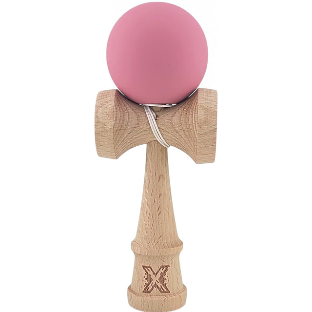 Kendma X Originala, Profesionala, Flippy, din Lemn, Rubber Grip, Roz - vivimall.ro