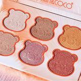 Paleta Glow 6 Nuante | TeddyGlow - vivimall.ro