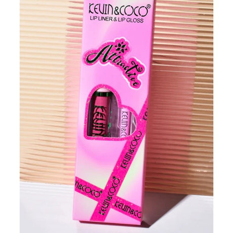 Set Lip Liner Si Lip Gloss | LinerSet - vivimall.ro