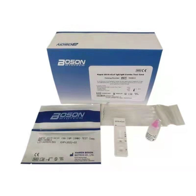 Kit 25 Buc Test Card Rapid Igg/Igm Combo Anticorpi Sars-Cov-2, Boson, Pentru Uz Profesional