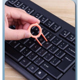 Kit Multifunctional de Curatare Produse Electronice 10in1, Flippy, pentru Laptop, Tastatura, Telefon, Casti, Roz - vivimall.ro