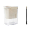 Kit Presa Pentru Branza, Filtru De Iaurt, Strecuratoare De Iaurt Grecesc, Filtru De Lapte, 18X9.7X13 Cm, Lingura Neagra 20X1.6 Cm, Alb - vivimall.ro