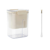 Kit Presa Pentru Branza, Filtru De Iaurt, Strecuratoare De Iaurt Grecesc, Filtru De Lapte, 18X9.7X13 Cm, Lingura Alba 20X1.6 Cm, Alb - vivimall.ro