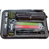 Kit Supravietuire Multifunctional, Instrumente Profesionale, Tip Valiza, Pentru Camping, Drumetii, Aventuri In Aer Liber, 130X210 Cm, Negru - vivimall.ro