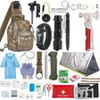 Kit supravietuire multifunctional Vivimall, Instrumente profesionale, Trusa de Prim-Ajutor, pentru Camping, Drumetii, Aventuri in aer liber, borseta inclusa, model army - vivimall.ro