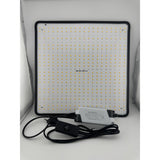 Lampa Crestere Plante, Flippy, Model Keel Edge, 500 LED, 85-265 V, 45 W, Spectru Alb Cald, Rosu si Albastru, 30 x 30 cm, Negru - vivimall.ro