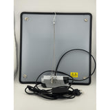 Lampa Crestere Plante, Flippy, Model Keel Edge, 500 LED, 85-265 V, 45 W, Spectru Alb Cald, Rosu si Albastru, 30 x 30 cm, Negru - vivimall.ro