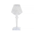 Lampa De Birou Pe Led Rgb 16, Dimmer Tactil, 3 Nivele De Intensitate, Incarcare Usb, 3W, Cristal Acrilic, Cu Telecomanda, Forma Pahar - vivimall.ro